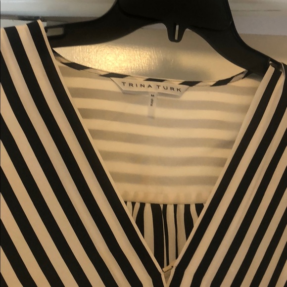 Trina Turk silk striped blouse - Picture 2 of 5